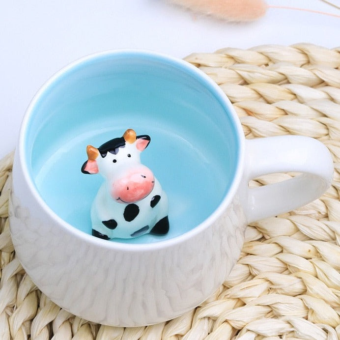 Ceramic 3D Animal Mugs-FurrGo