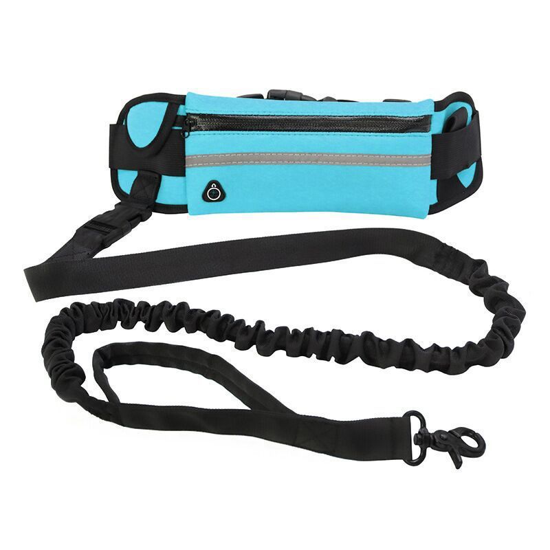 Leashes, Collars & Petwear - Deluxe Hands-Free Dog Leash Waist Attachment