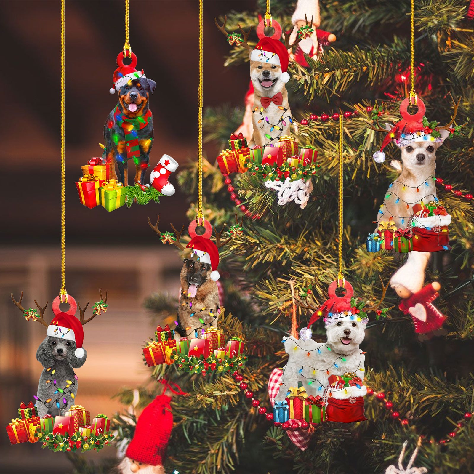 Christmas Dog Ornament Mystery Box-FurrGo