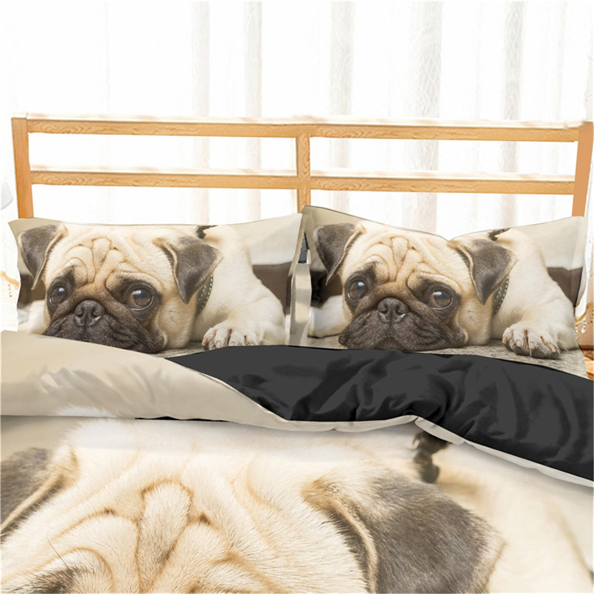 3D Pug Bed Set-FurrGO