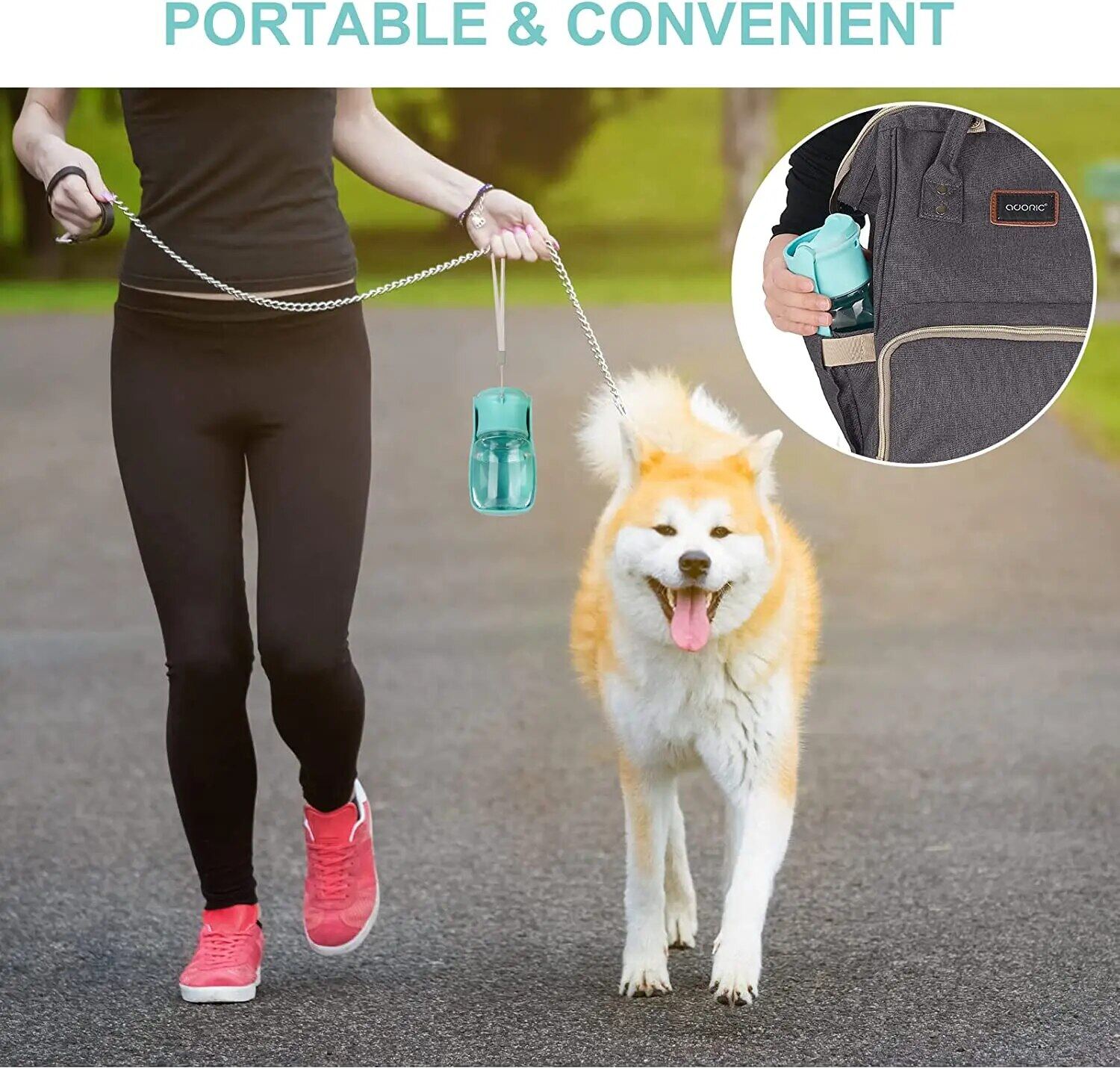 Foldable Dog Travel Water Bottle-FurrGo