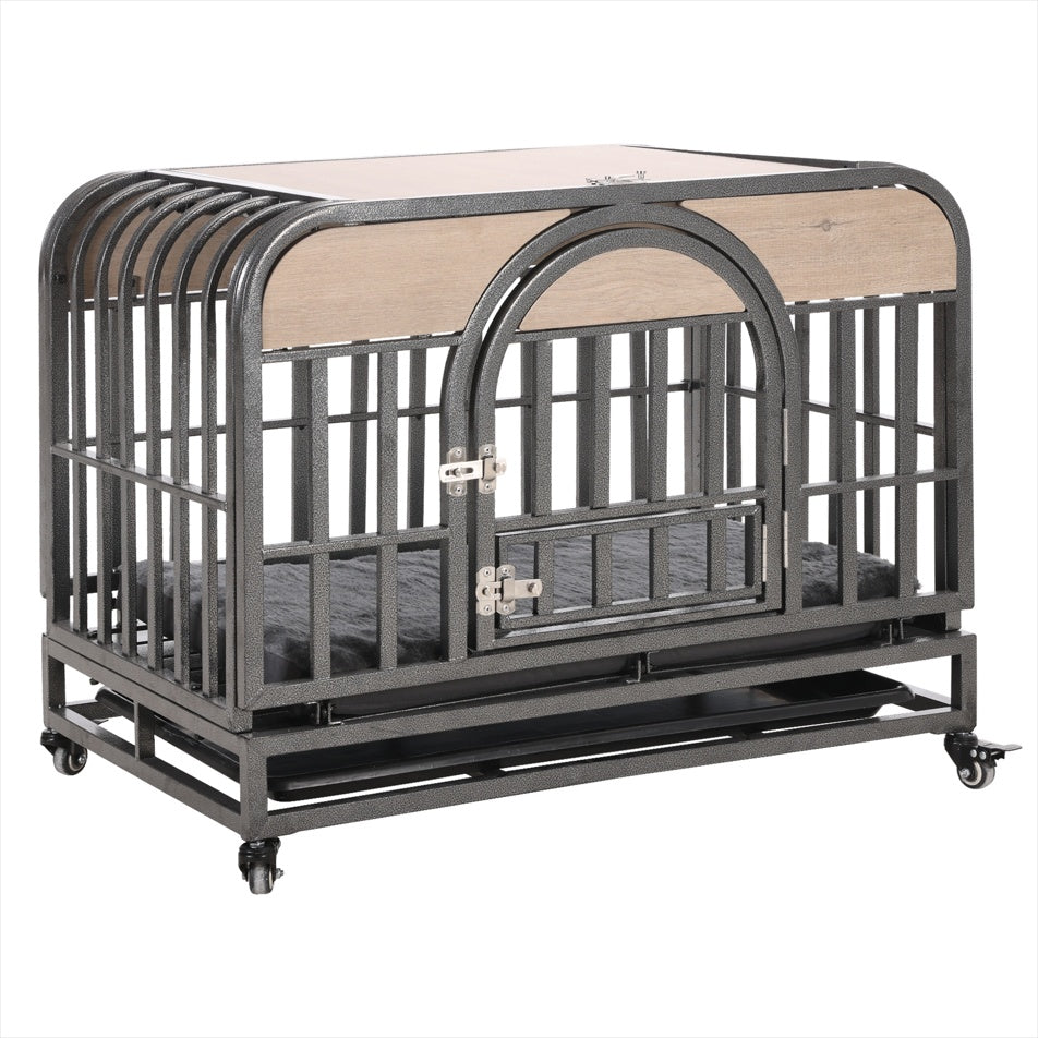 Heavy Duty Furniture-Style Dog Crate