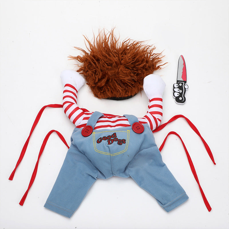 Chucky Halloween Dog Costume