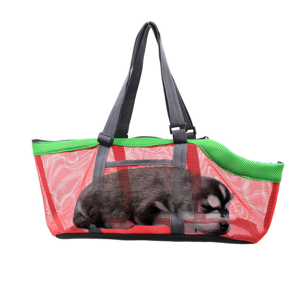 Clear Mesh Pet Carrier