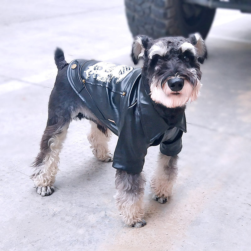Leather Dog Jacket