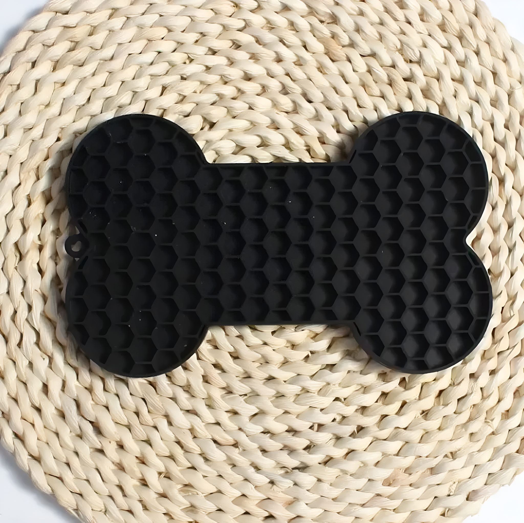 Bone-Shaped Dog Licking Mat