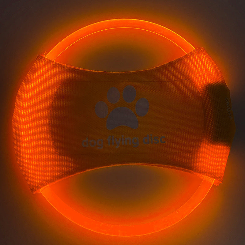 Glowing LED Flying Dog Disc - Ultimate Playtime Fun