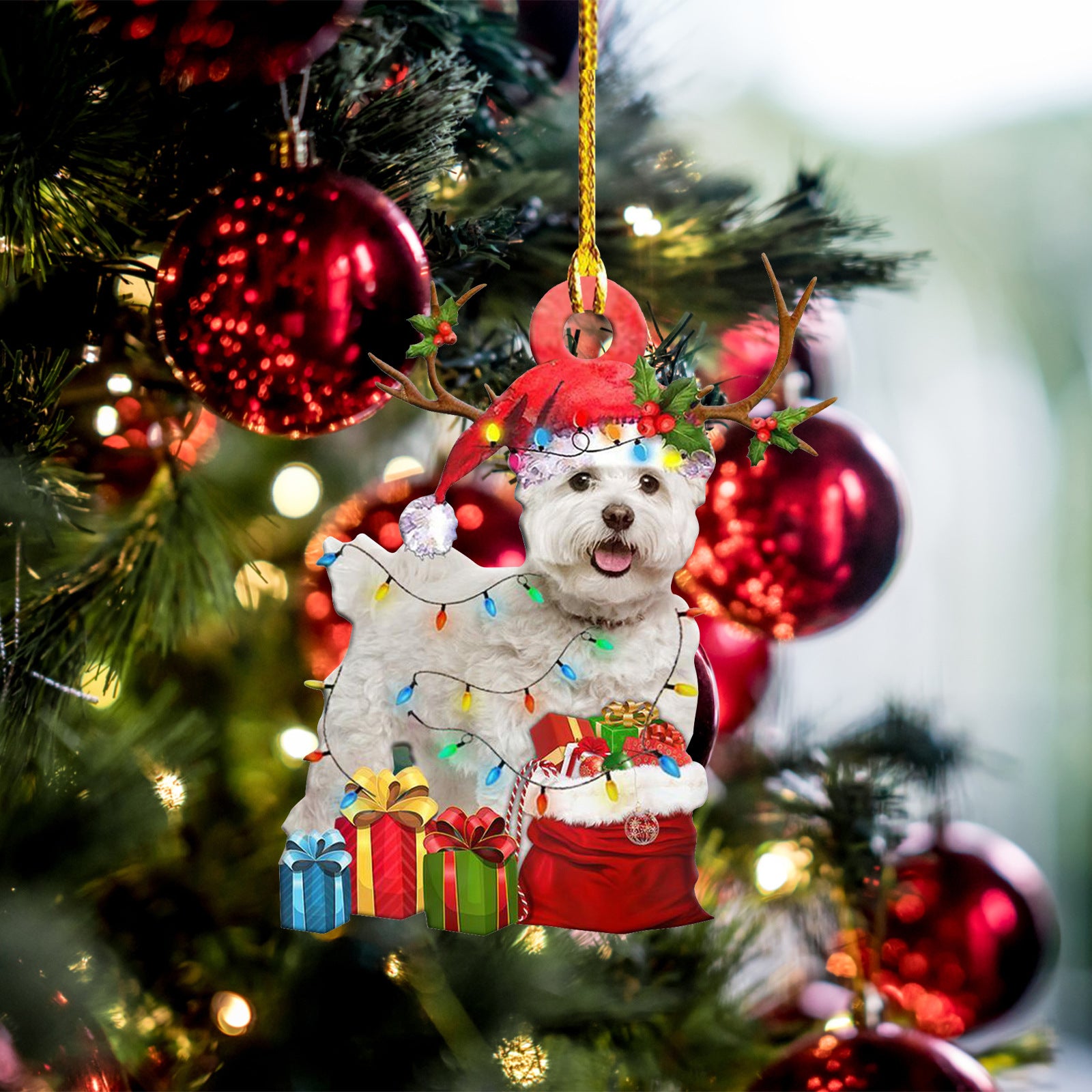 Christmas Dog Ornament Mystery Box