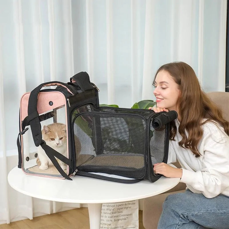 Expandable Pet Backpack