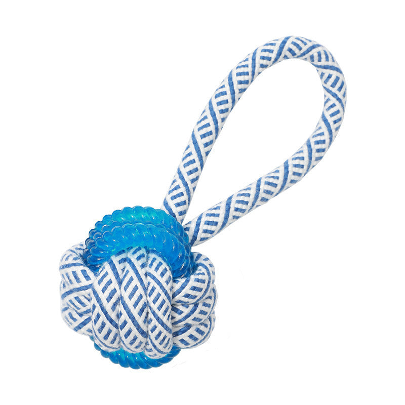 Bite-Resistant Rope & Gel Chew Toy