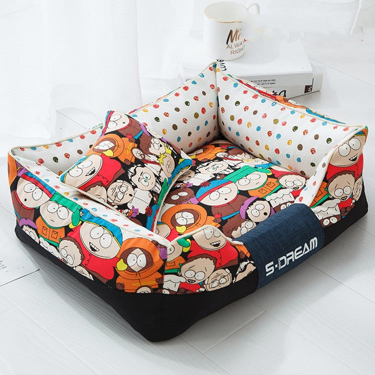 South Park Pet Bed & Pillow Set