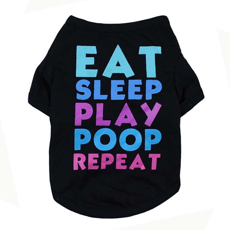 Eat-Sleep-Play Dog Shirt