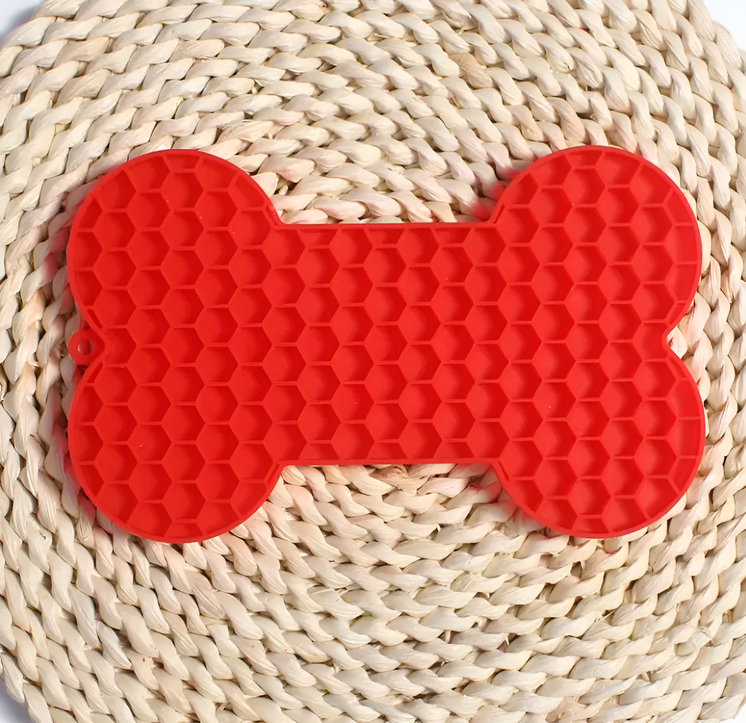 Bone-Shaped Dog Licking Mat