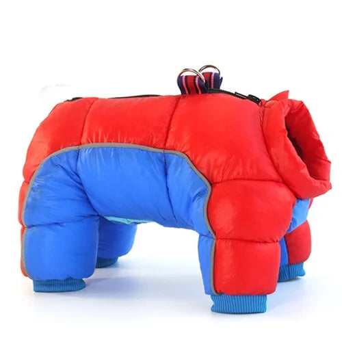 Multi-Color Winter Dog Jacket