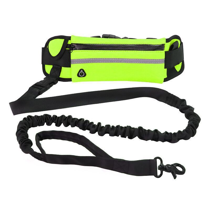 Leashes, Collars & Petwear - Deluxe Hands-Free Dog Leash Waist Attachment