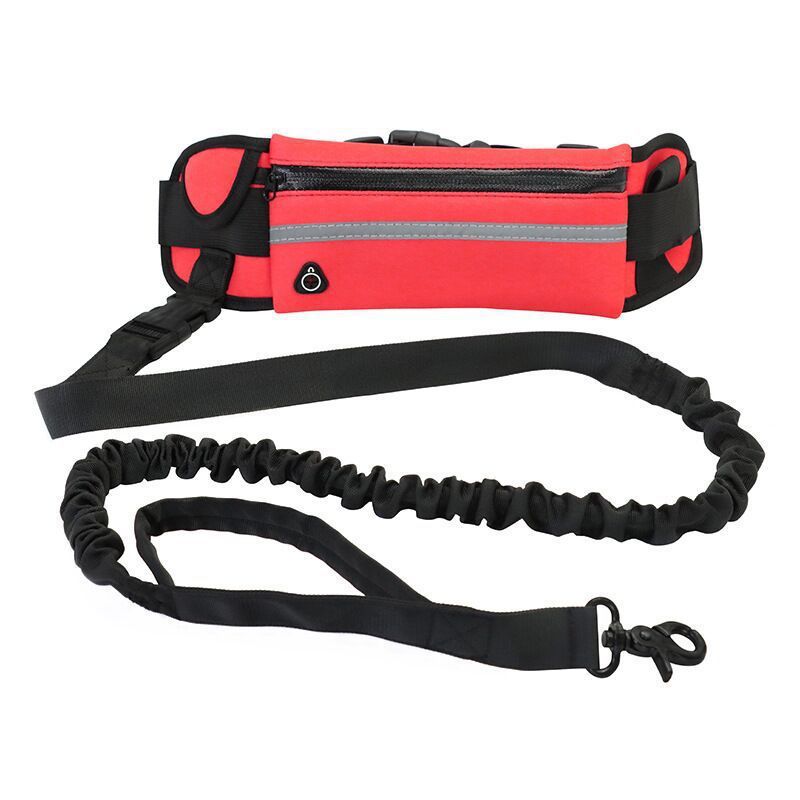 Leashes, Collars & Petwear - Deluxe Hands-Free Dog Leash Waist Attachment