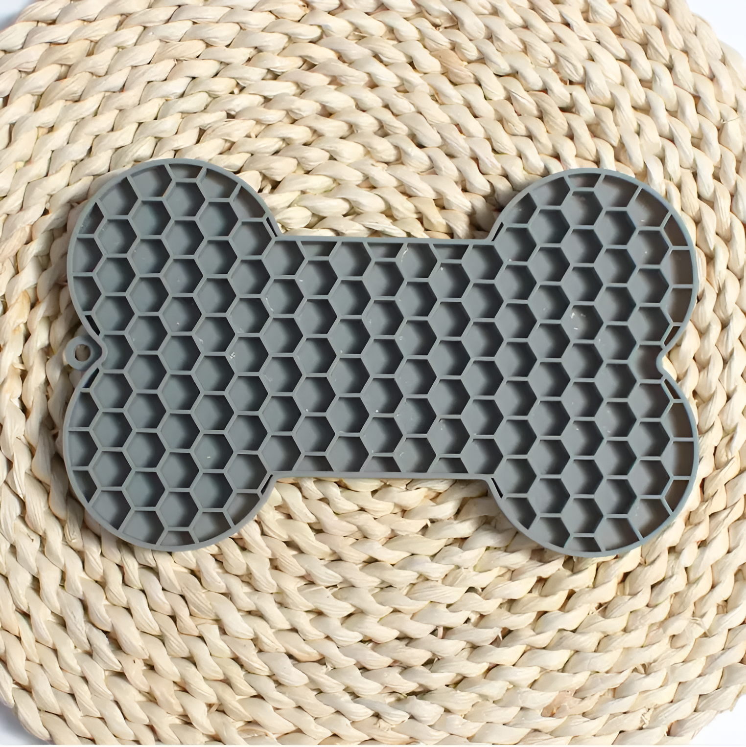 Bone-Shaped Dog Licking Mat