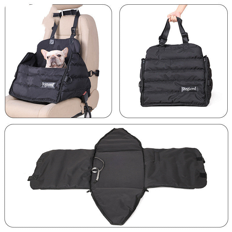 3-In-1 Pet Car Seat and Travel Carrier