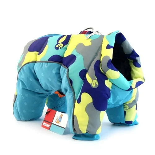 Multi-Color Winter Dog Jacket