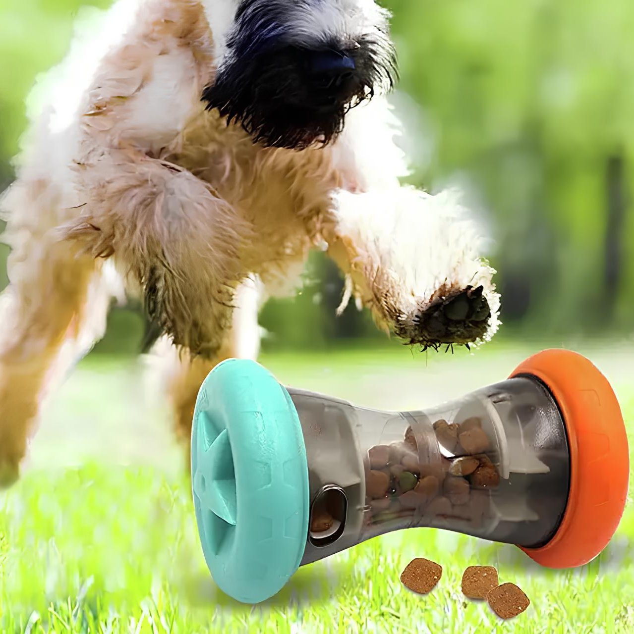 Slow Feeding Dog Roller Toy