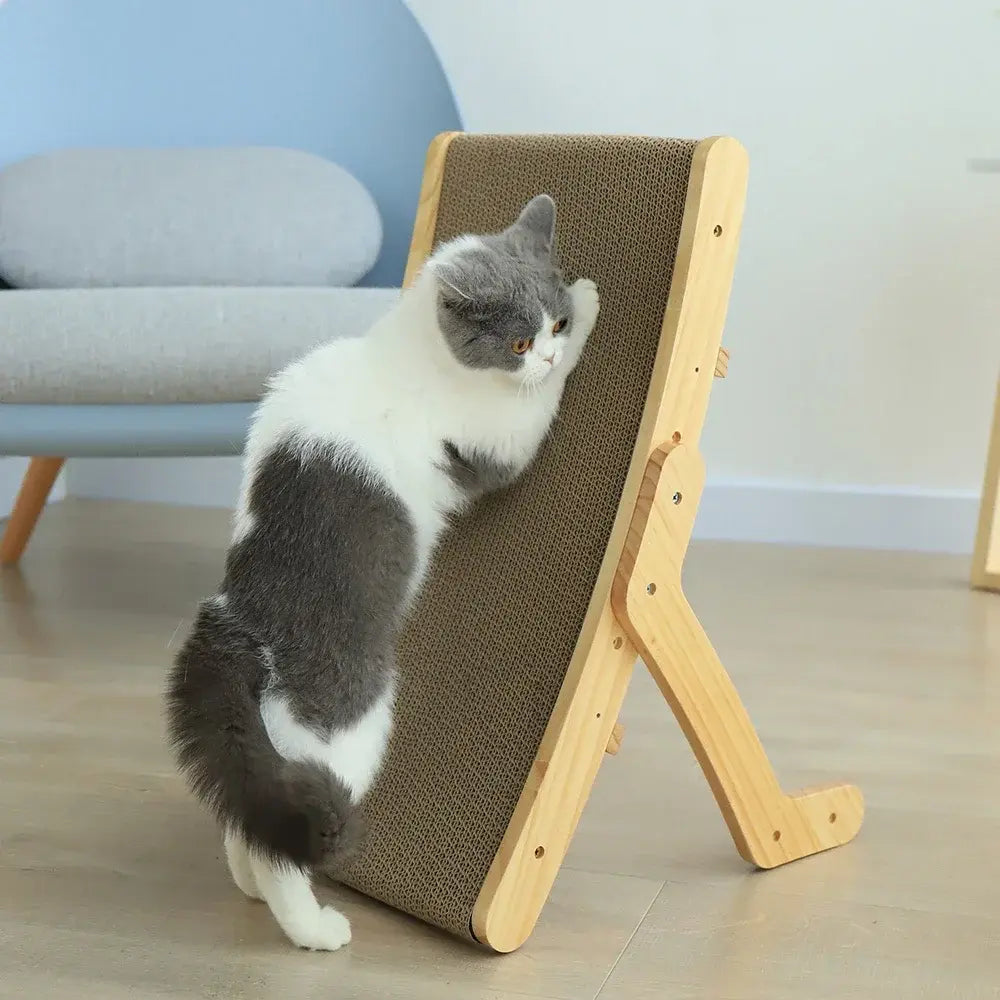 Tilting Cat Scratcher Bed