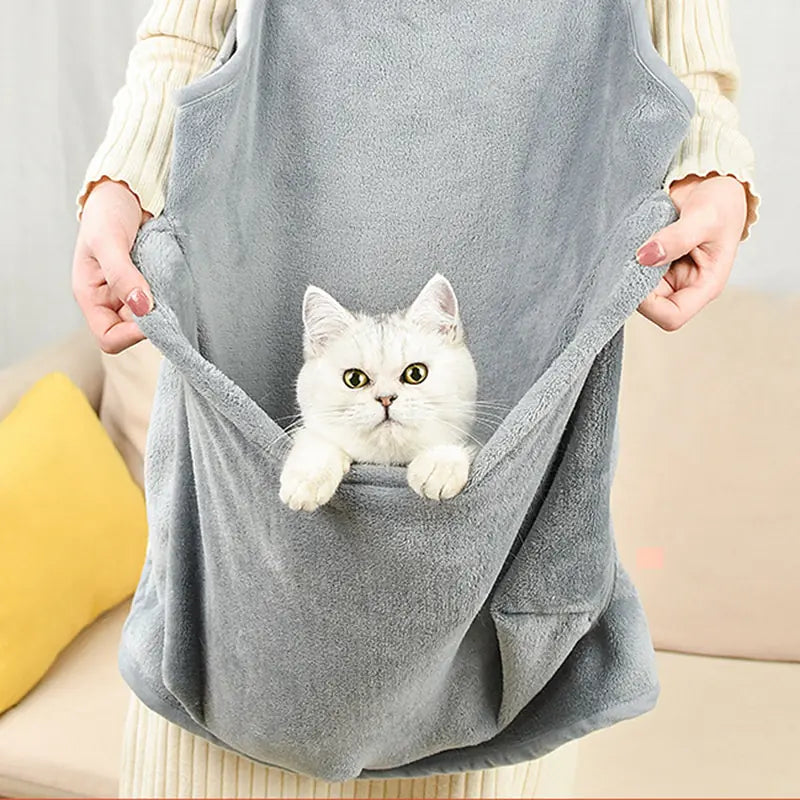 Plush Pet Pouch Carrier