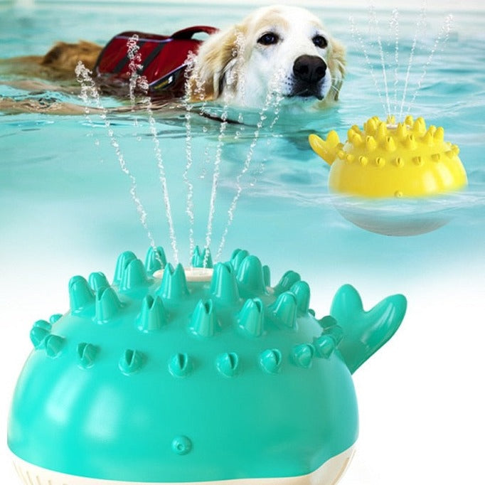 Interactive Doggy Pool Sprayer Toy