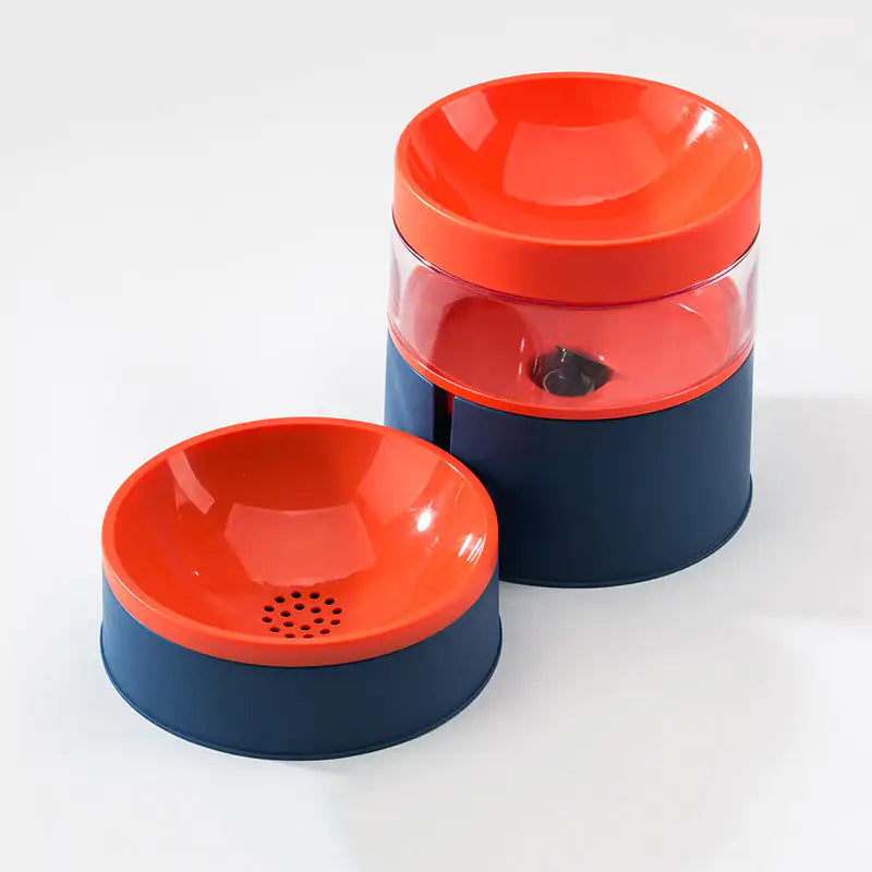 Automatic Pet Water Bowl with Elevated Feeder