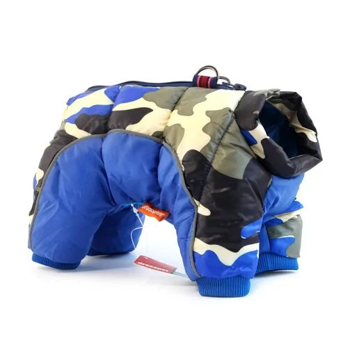 Multi-Color Winter Dog Jacket