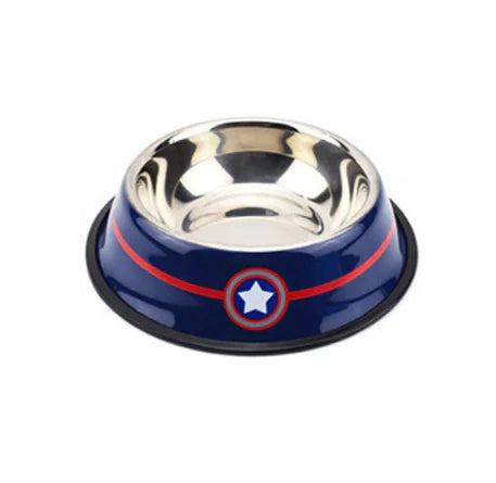 Stainless Steel Cartoon Pet Bowls