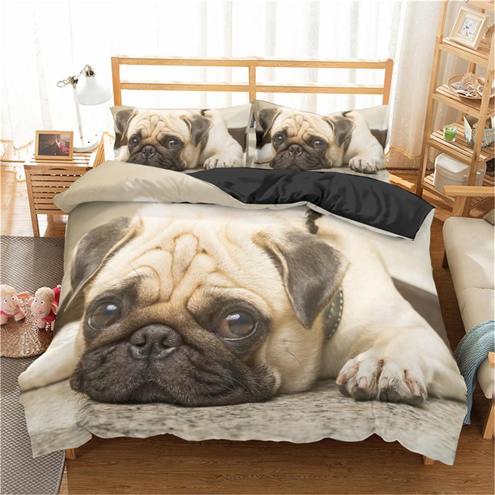 3D Pug Bed Set-FurrGO