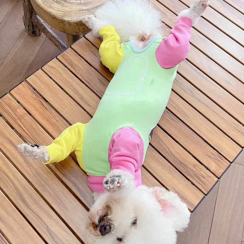 Cotton Doggy Jumpsuit