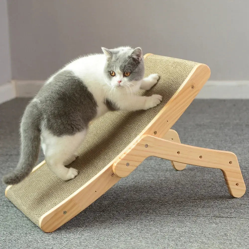 Tilting Cat Scratcher Bed