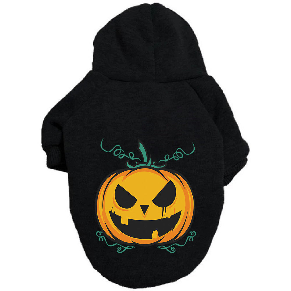 Halloween Pumpkin Dog Sweatshirt-FurrGo