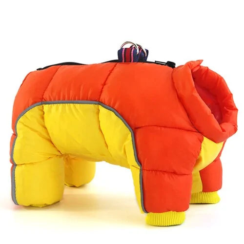 Multi-Color Winter Dog Jacket