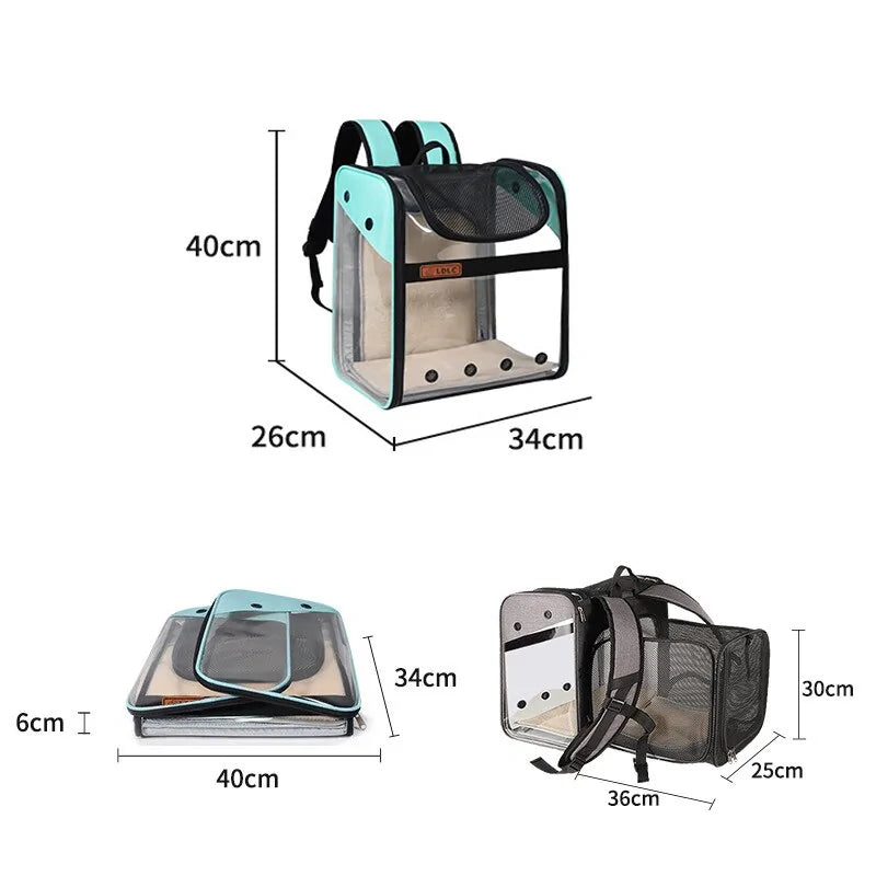 Expandable Pet Backpack