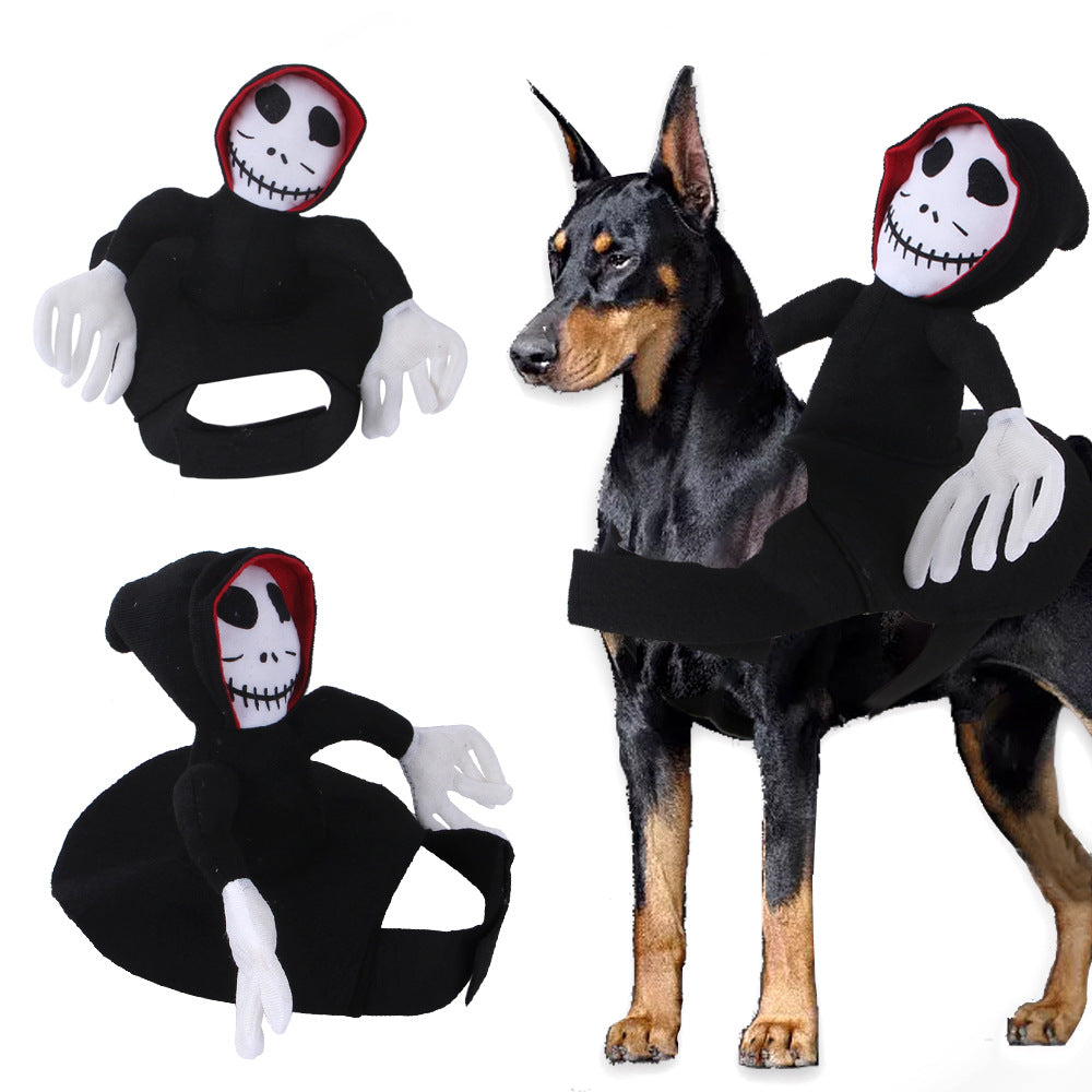 Skeleton Halloween Dog Costume