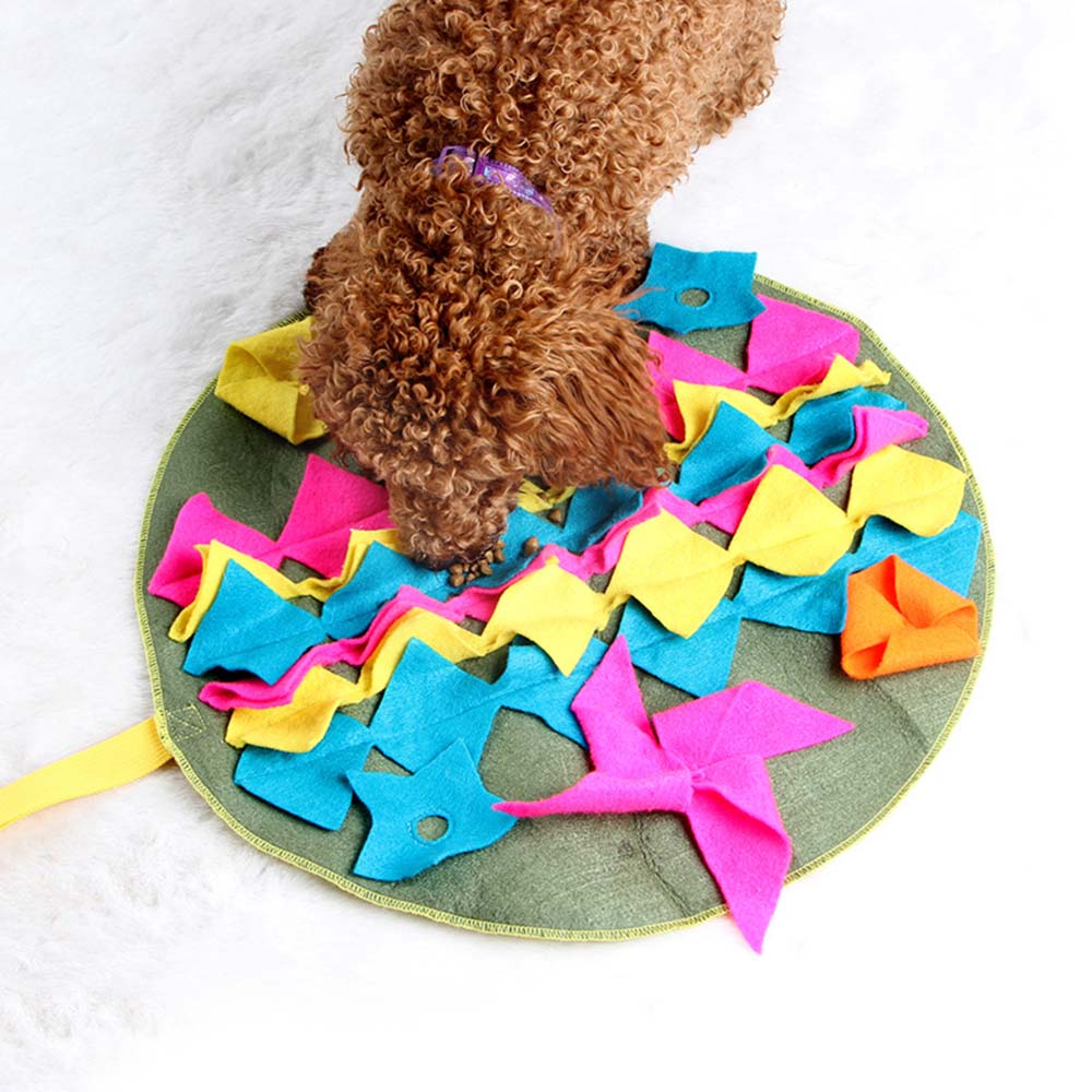 Origami Dog Sniffer Mat