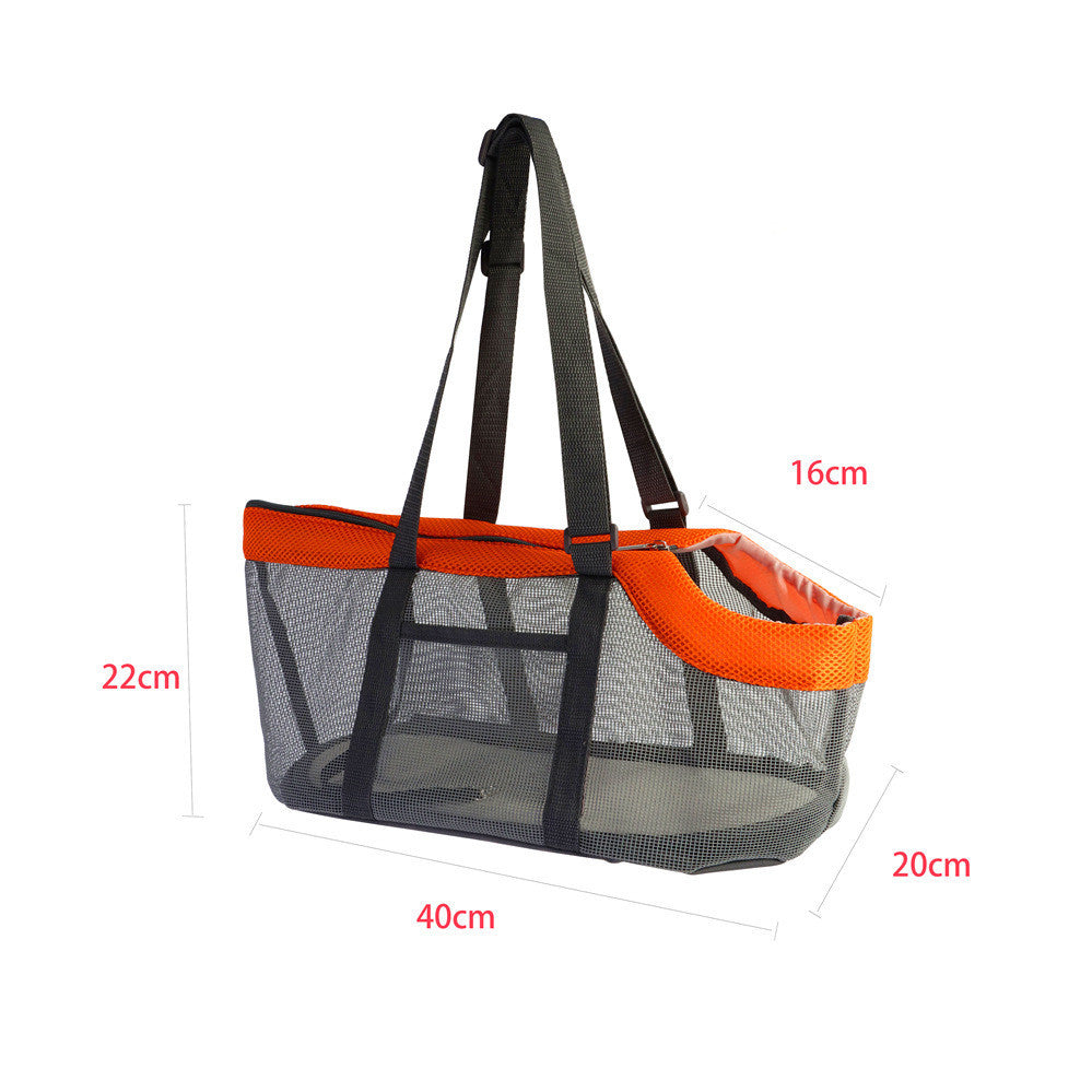 Clear Mesh Pet Carrier