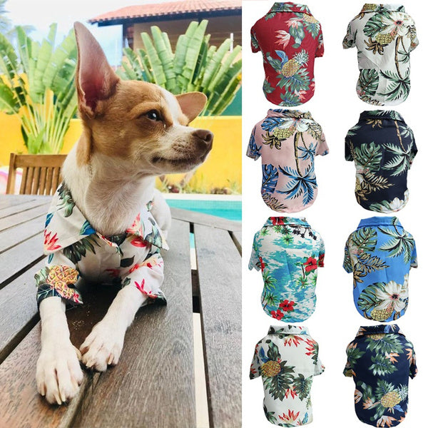 Dog Hawaiian Shirts-FurrGo