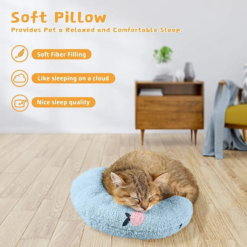 Small Pet Pillow Headrest