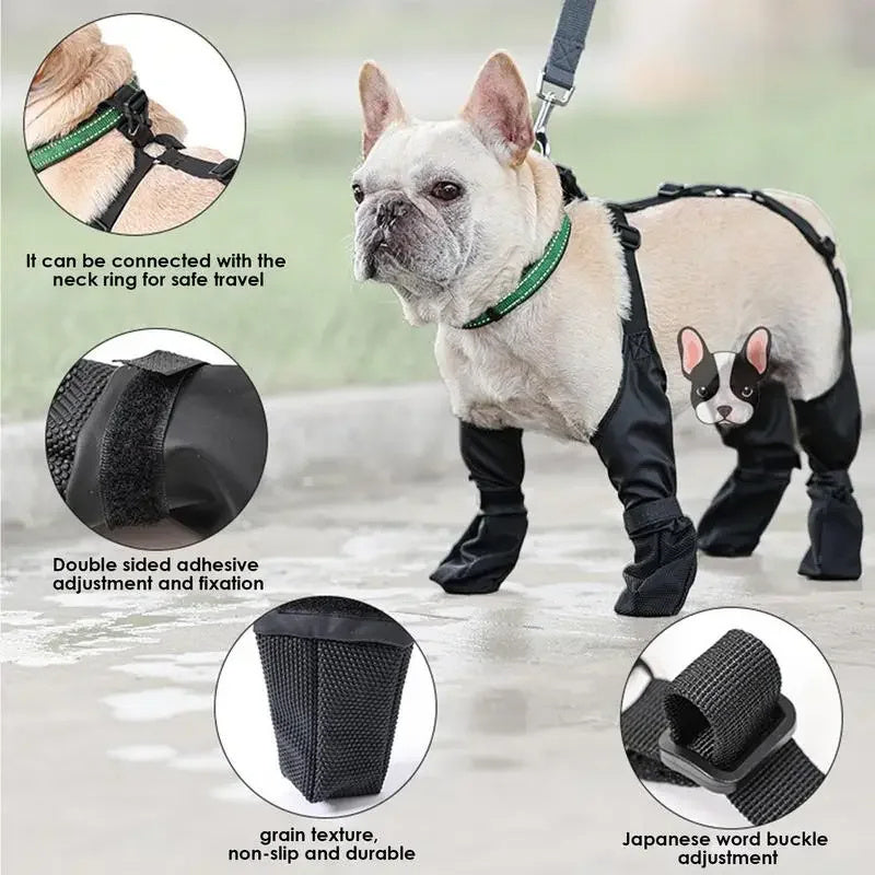 Reinforced Anti-Slip Dog Shoes