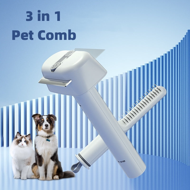 3-in-1 Pet Hair Detangling Comb