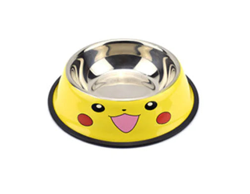 Stainless Steel Cartoon Pet Bowls