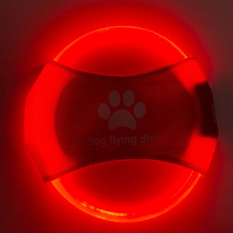 Glowing LED Flying Dog Disc - Ultimate Playtime Fun