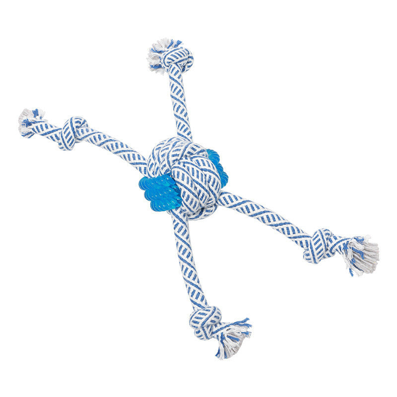 Bite-Resistant Rope & Gel Chew Toy