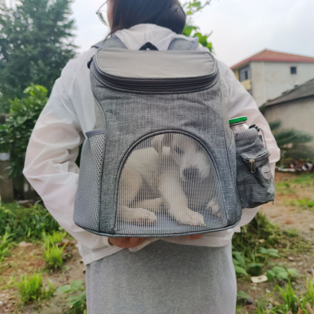 Small Pet Mesh Backpack