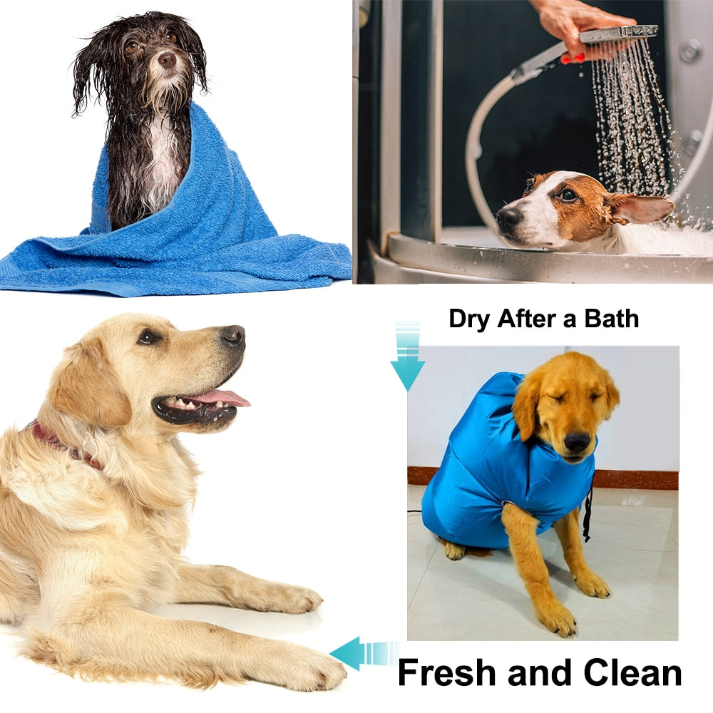Instant Dog Dryer Coat