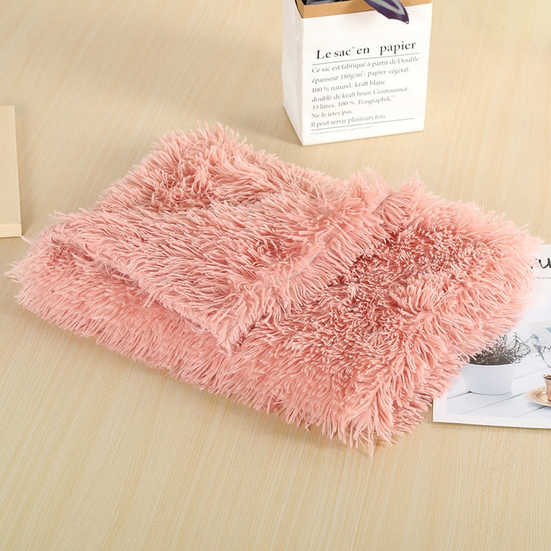 Fluffy Plush Pet Blanket-FurrGo