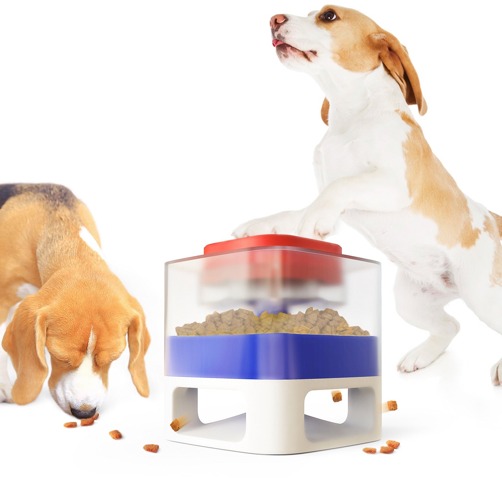 Interactive Dog Food & Treat Dispenser